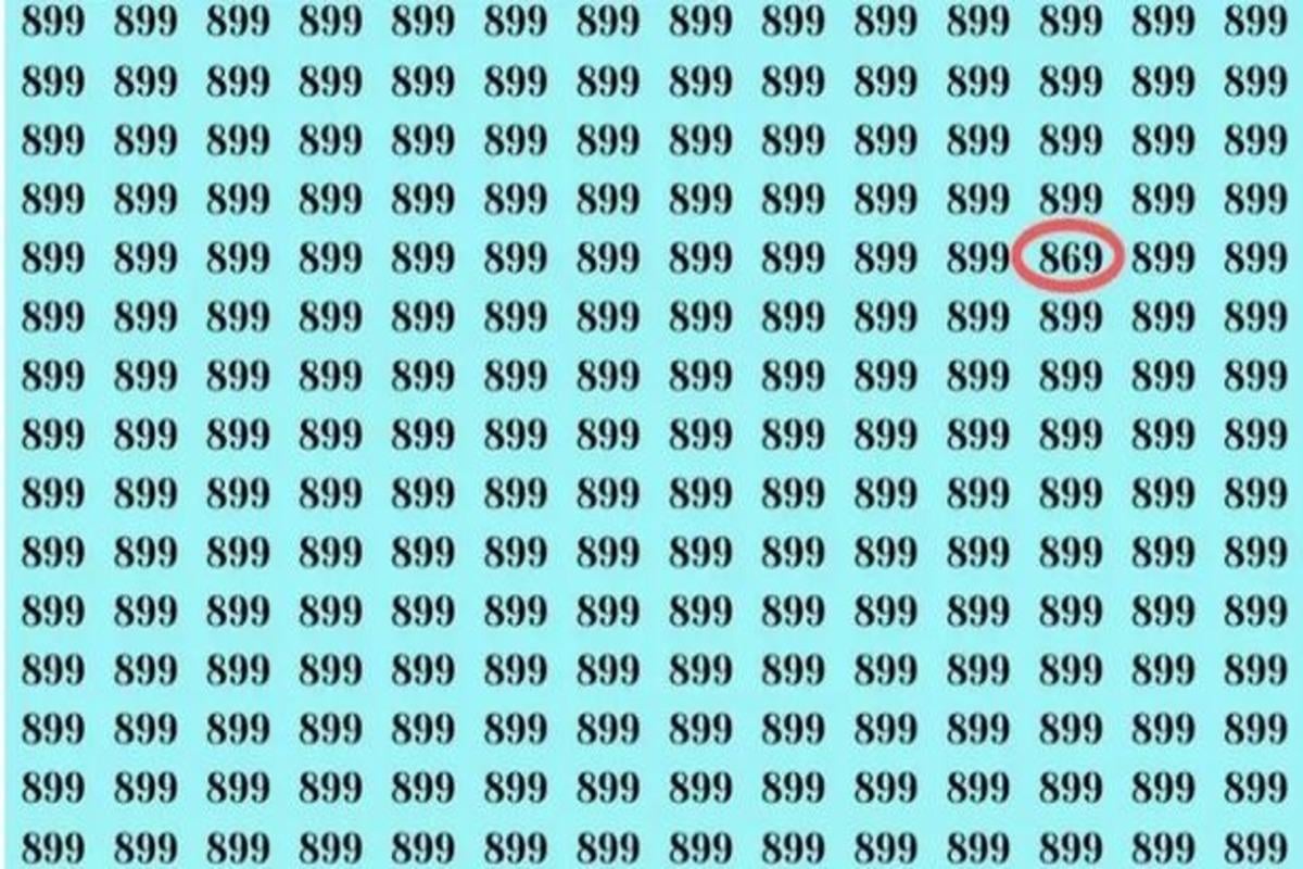 Ett tall er forskjellig fra resten