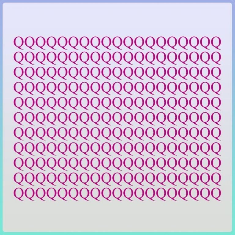 Et utfordrende IQ-puslespill: bare de heldige finner den skjulte bokstaven 