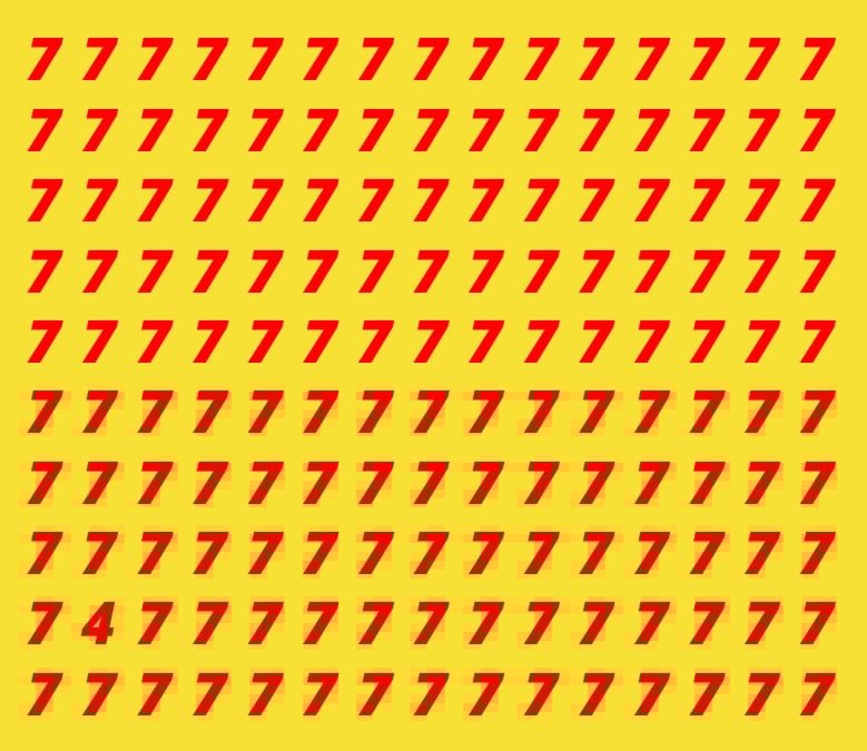 Finn tallet 4 i bildet.