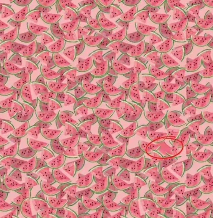 Finn en spesiell vannmelon på 10 sekunder