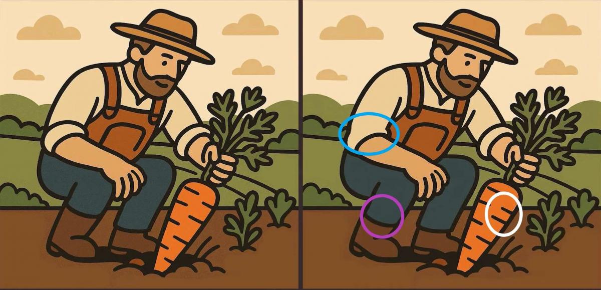 Interessant IQ-test: prøv å finne tre forskjeller i et bilde på 19 sekunder