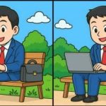 IQ-test: Finn tre forskjeller i bilder av en mann med